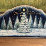 注文者様専用  🎄聖夜⋆˖͓̽*̩̩͙White  Christmas  ボード　⭐︎20×12