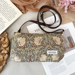 ぷっくりポシェット / ピンパネル【ブラウン】