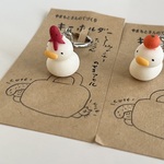 タコさんウインナーのせるアヒル🪿🐙キーホルダー