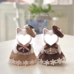 シルバニア 赤ちゃん用 ブラウン系統 クラシカルカフェドレス ♡2着セット♡