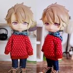 Newいちごパーカー単品（ねんどろいどどーるオビツ11ボディ共有サイ