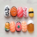 寿司ネイル
