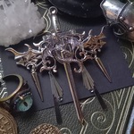 ✨️新作✨️◆⚔️Dragon sword emblem⚔️◆     (ブローチです)