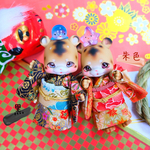 動物系1/12サイズ 着物 cocoriang kumukuku ぷにみお