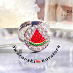 スマホリング   スマホグリップ   スマホスタンド　スワロフスキー　スイカ　キラキラ　🍉✨