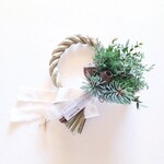ɴᴇᴡ 魔女の棲む森 ～木の実と詩～ dried-botanical swag しめ縄 しめ飾り 【送料無料/即日発送】