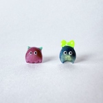 おっきなキラキラモンスターピアス