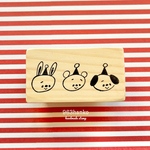 963hanko 消しゴムはんこ: パーティーアニマル