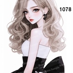 1078 オリジナルステッカー オリジナル人物ステッカー ステッカー シール りまりま  RimaRima