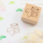 獅子舞と猫のはんこ
