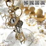 冒険のバッグチャーム【ドラゴンアイ・ホワイト】