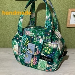 【匿名配送　送料込み】ミニボストンバッグ　ユキエモン　シークレットガーデン　ミニバッグ