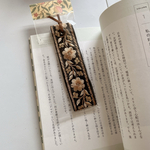 【しおり🔖】インド刺繍リボン 刺繍リボン しおり 本好き ブックマーカー