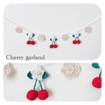 Cherry garland ‎܀˚*𓂃 𓈒𓏸𑁍