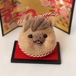 干支のお饅頭みたいなうまちゃん③
