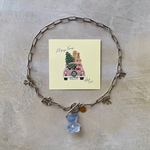 [2025ｸﾘｽﾏｽ限定]Snowglobe bear ”NoIe" chain necklace