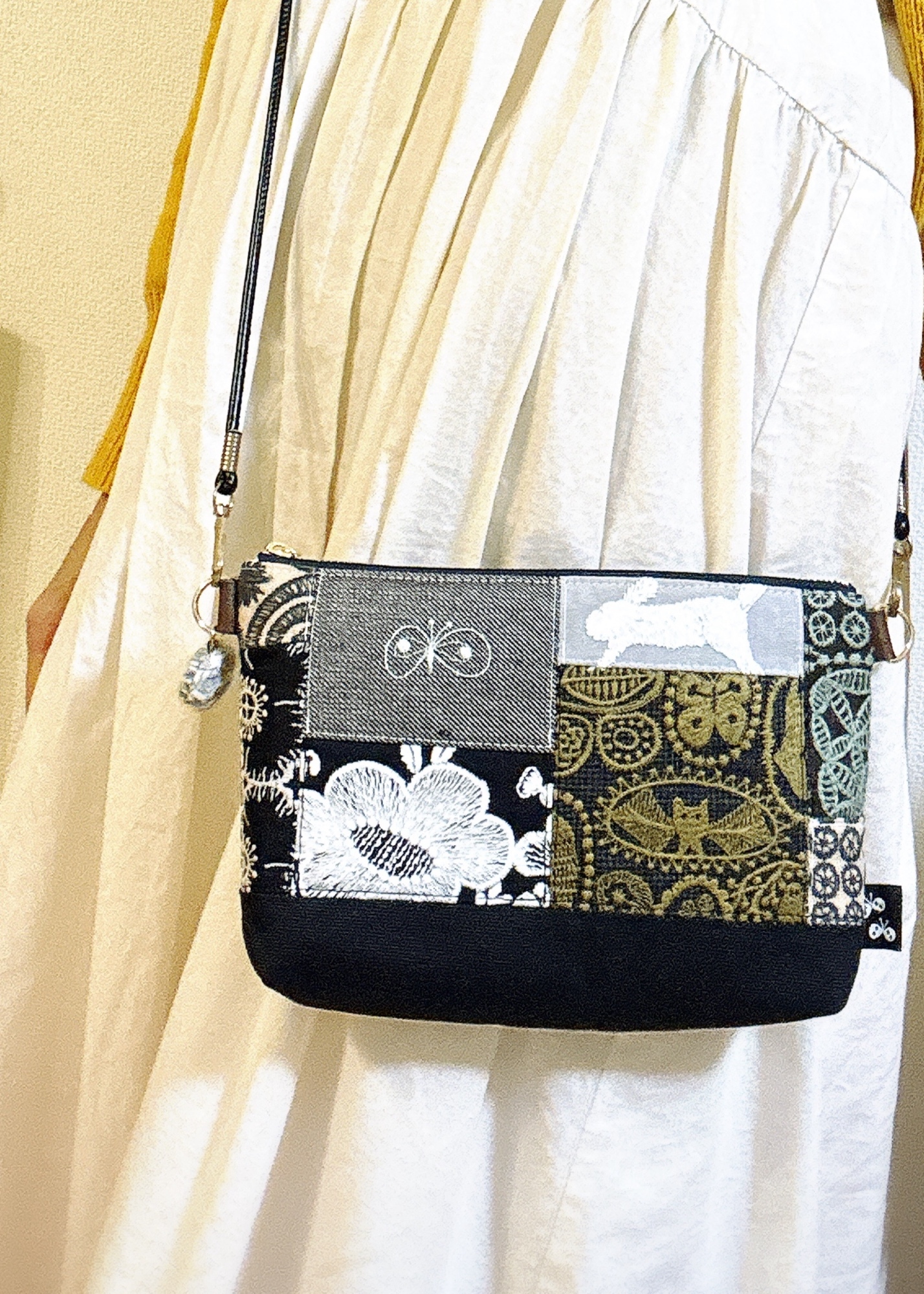 2way☆chouchoとjungle reliefのおさんぽショルダー ポーチ ミナ