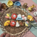 年内にお届け＊年始の挨拶や手土産にも＊午と正月モチーフのアイシングクッキー詰め合わせ