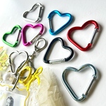 【ｶｽﾀﾏｲｽﾞﾁｬｰﾑ】🩷BIGハートカラビナ