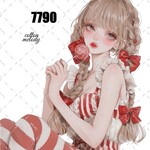 original sticker « no.7790 »     //     人物ステッカー オリジナルステッカー オリジナル人物ステッカー ステッカー cotton melody