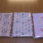 1枚100円♪ 3個セット　子供用マスク【女の子柄)e『ねこ・リボン・動物たち』
