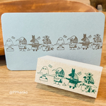 手繋ぎエジプト神のラバースタンプ