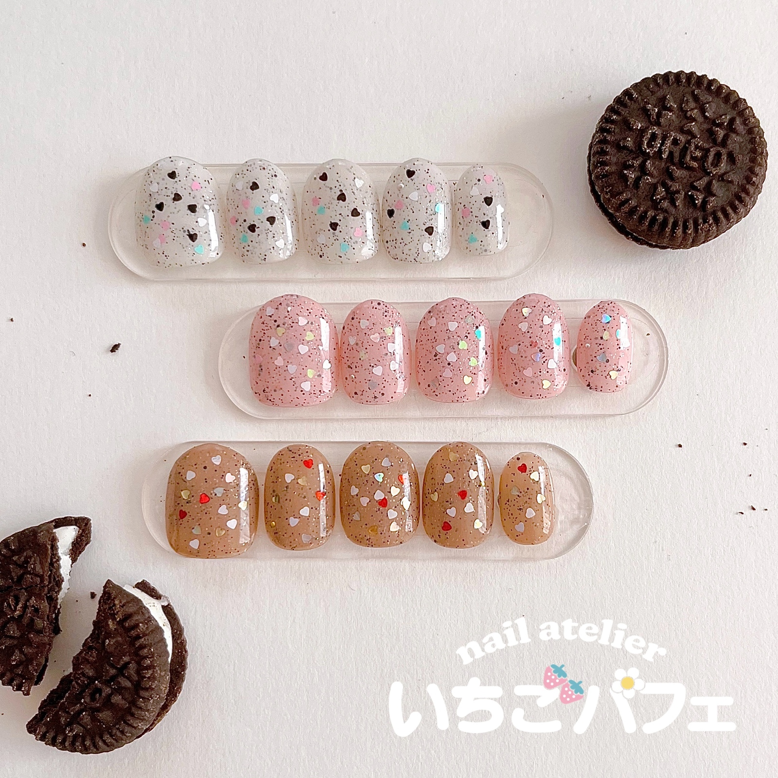 ラブリ〜♡いちごパフェ - nail atelier いちごパフェ | minne byGMO 
