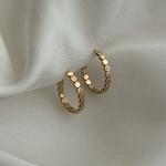 Disc ball hoop pierce