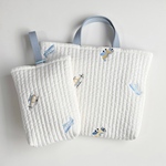 《送料無料》  ふわふわヌビ　乗り物　入園入学セット　刺繍　レッスンバッグ　シューズ入れ　お着替え袋　韓国生地　男の子　女の子　飛行機　ヘリコプター　空