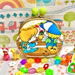 ♡昭和レトロ レア生地使用♡ぷっくりがま口②