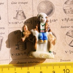 feve【made in France】vintage 公現祭（エピファニー）charm 27✖️35㍉　ロバに乗る人