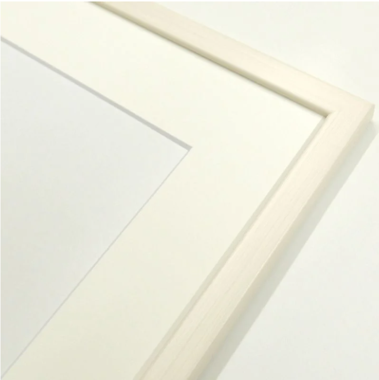 透明水彩画 水彩画 原画 「雪原の朝焼け03」額縁付き F4サイズ 風景画
