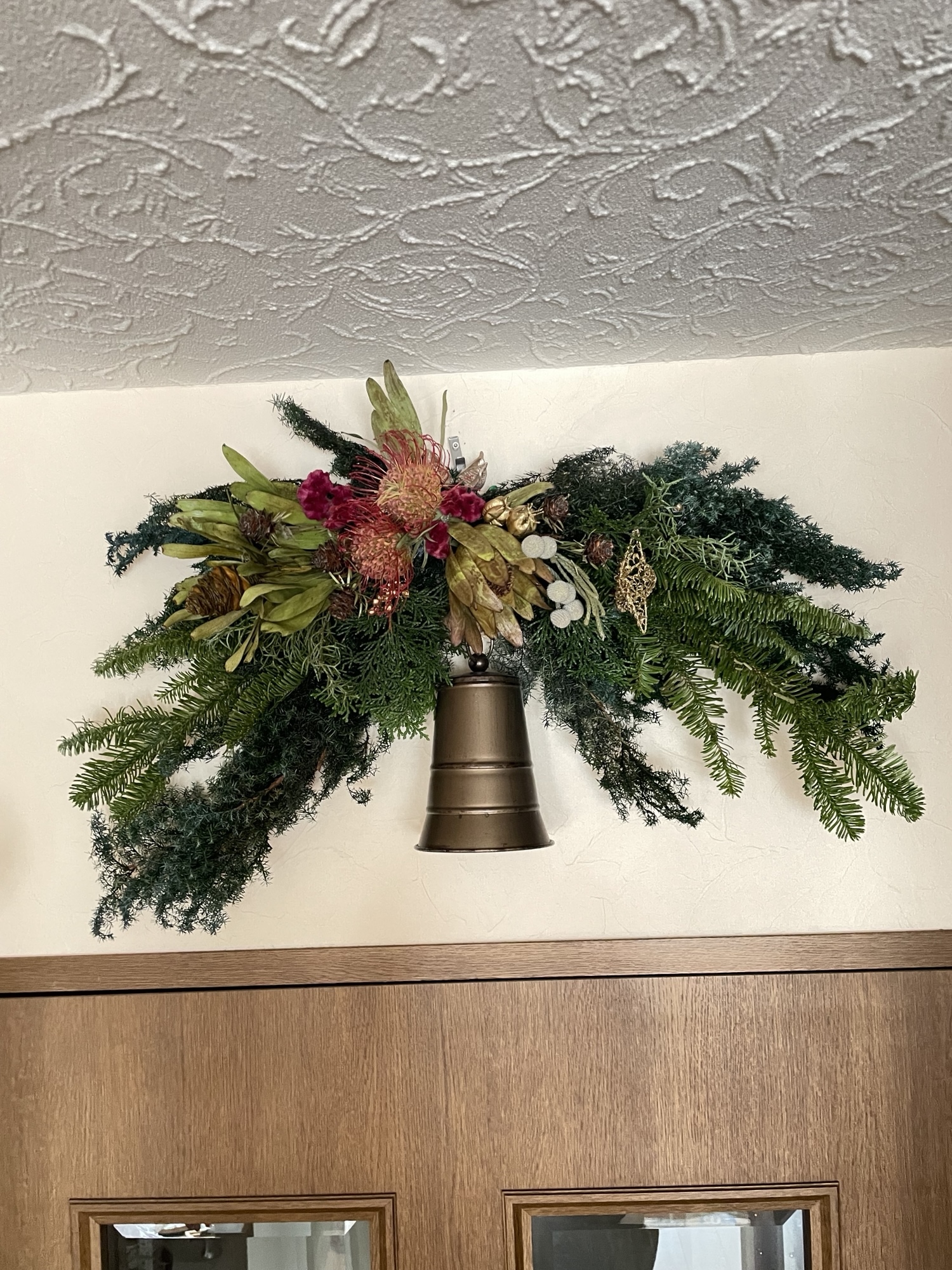 《Christmas アンティークベルスワッグ》