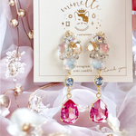 Swarovski pink long
