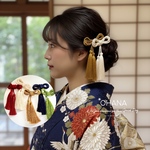 成人式　アレンジ用　タッセル 紐　100cm  髪飾り　振袖　結婚式　卒業式　袴　和装　白無垢　色打掛　七五三