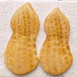 しみこ様専用　ペア落花生　ブローチ　