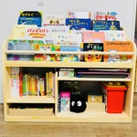 siauta様　絵本棚　サイドウェーブ