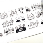 スタンプ　マスキングテープ