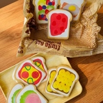 🍞食パン絵合わせカード　知育　おもちゃ　神経衰弱　ラミネート加工　おままごと　お店屋さんごっこ　