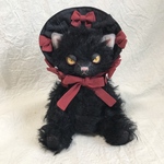 おめかし嫌々キャット(黒)