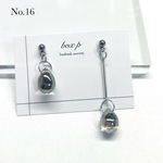 16 ピアス/イヤリング アシンメトリー フォーマル 普段使い こなれ感 大人