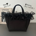 【大人気】ふわふわブーケヌビバッグ