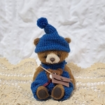 青いニット帽のテディベア【ネイジュ】ものがたり🧶