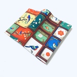 ブックカバー 文庫本サイズ　オリエンタル花鳥