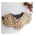 Leopard Scallop Bib(レオパード・スカラップ・ビブ)