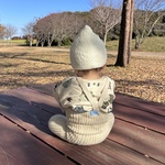 累計800個販売　毎シーズン大人気　こどもの肌にも柔らか　モコモコどんぐり帽子　ベビー　キッズ　ニット