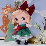 クリスマスのお洋服＊【イーマリーちゃんサイズ】