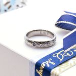 【natural*】特別な日を彩る＊ハワイアンリング 選べる誕生石付き 指輪 刻印 プレゼント ラッピング〈1本価格〉