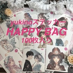 【福袋】yukinoオリジナルステッカー100枚