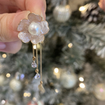 【予約】Lueur glow “Portulaca”（リュール グロウ “ポーチュラカ”）/美人度を底上げするワイヤーフラワーピアス／イヤリング